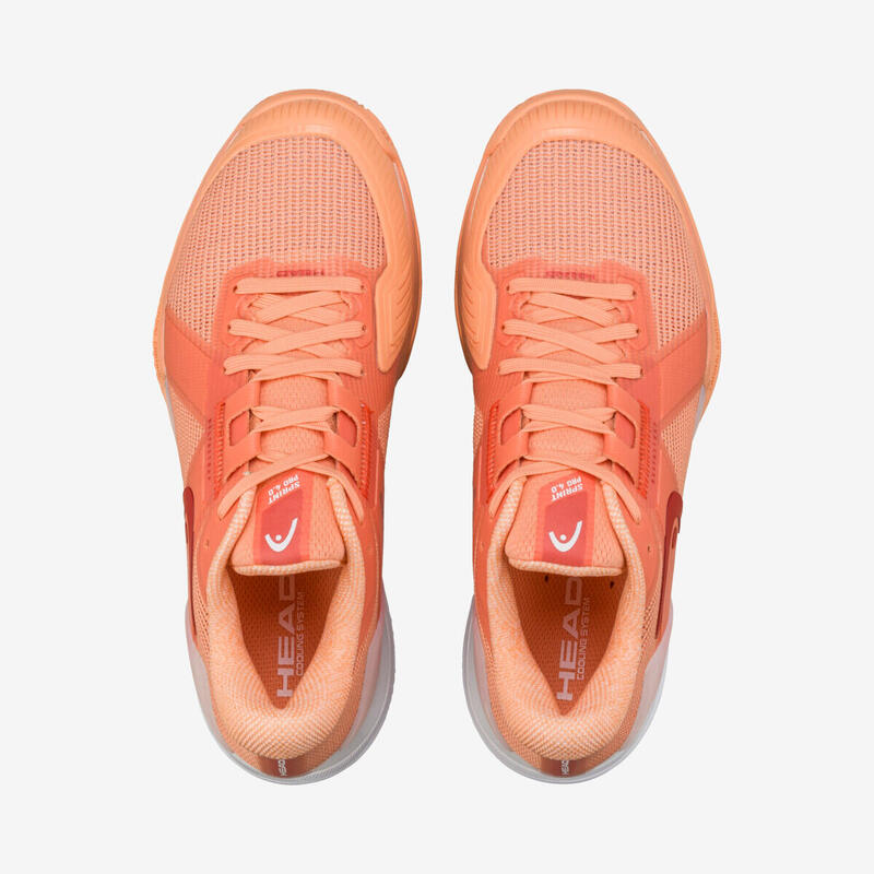 Head Sprint Pro 4.0 Clay 274155 Cowh Coral Mujer