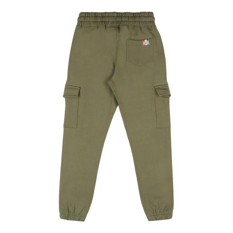 Pantaloni cargo de iarnă pentru băieți, din fleece „Basic”