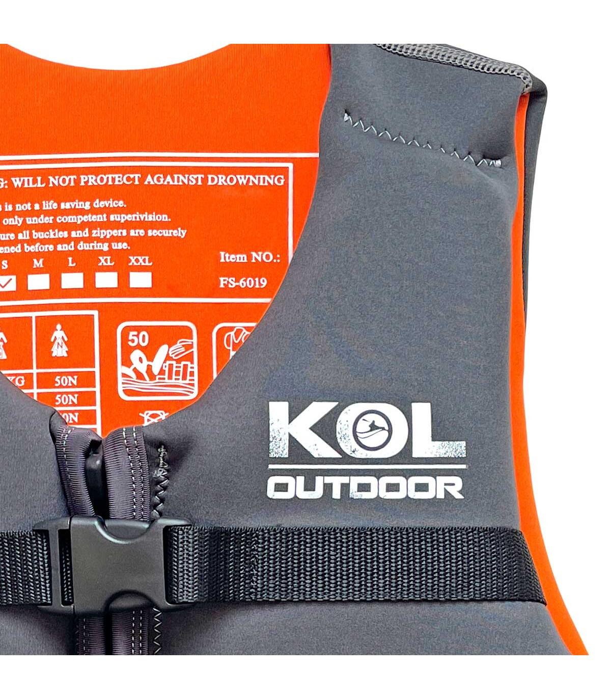 Set 5 Giubbotti Salvagente Neoprene 50N KOL OUTDOOR Kayak SUP - Taglia S 6/7