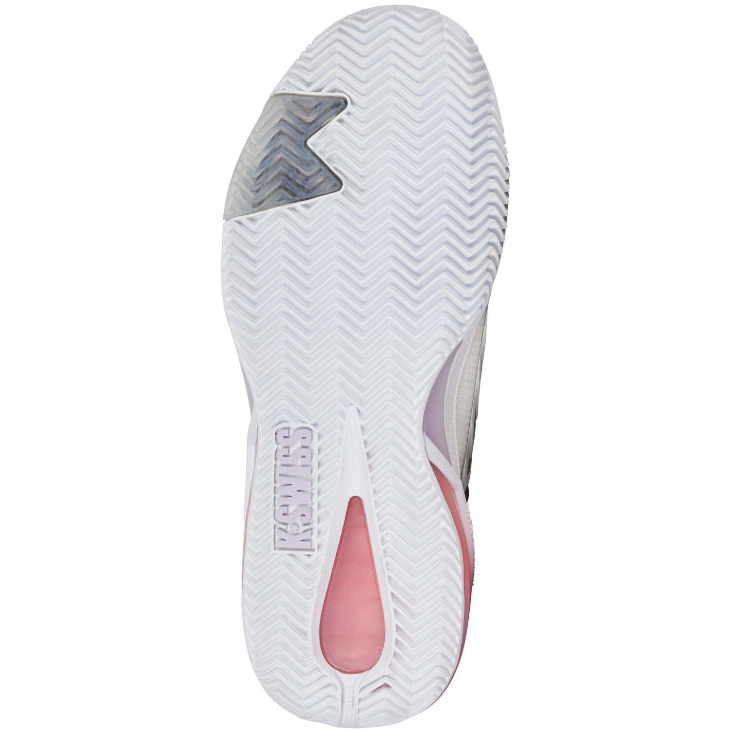 Kswiss Ultra Shot 4 Clay 94438182 Femmes Blanc Violet 2/7