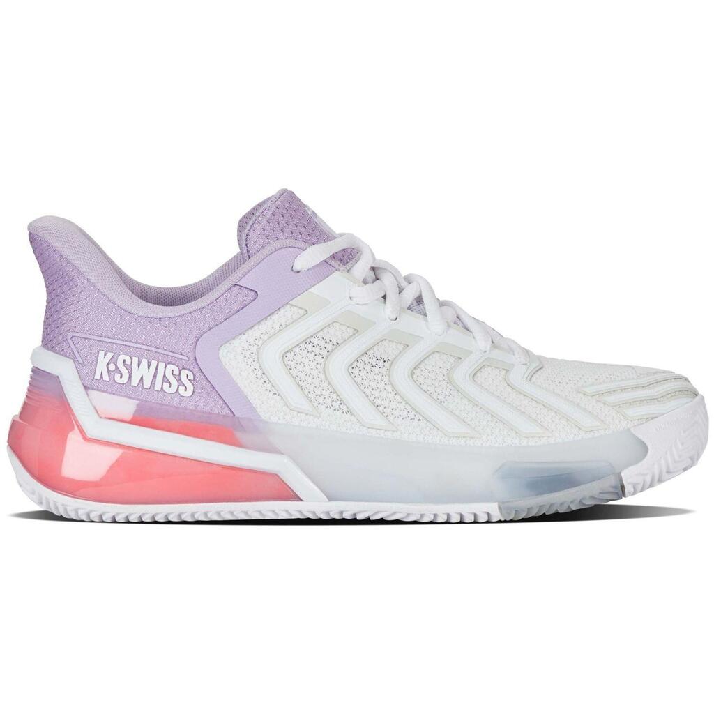 Kswiss Ultra Shot 4 Clay 94438182 Blanco Morado Mujer