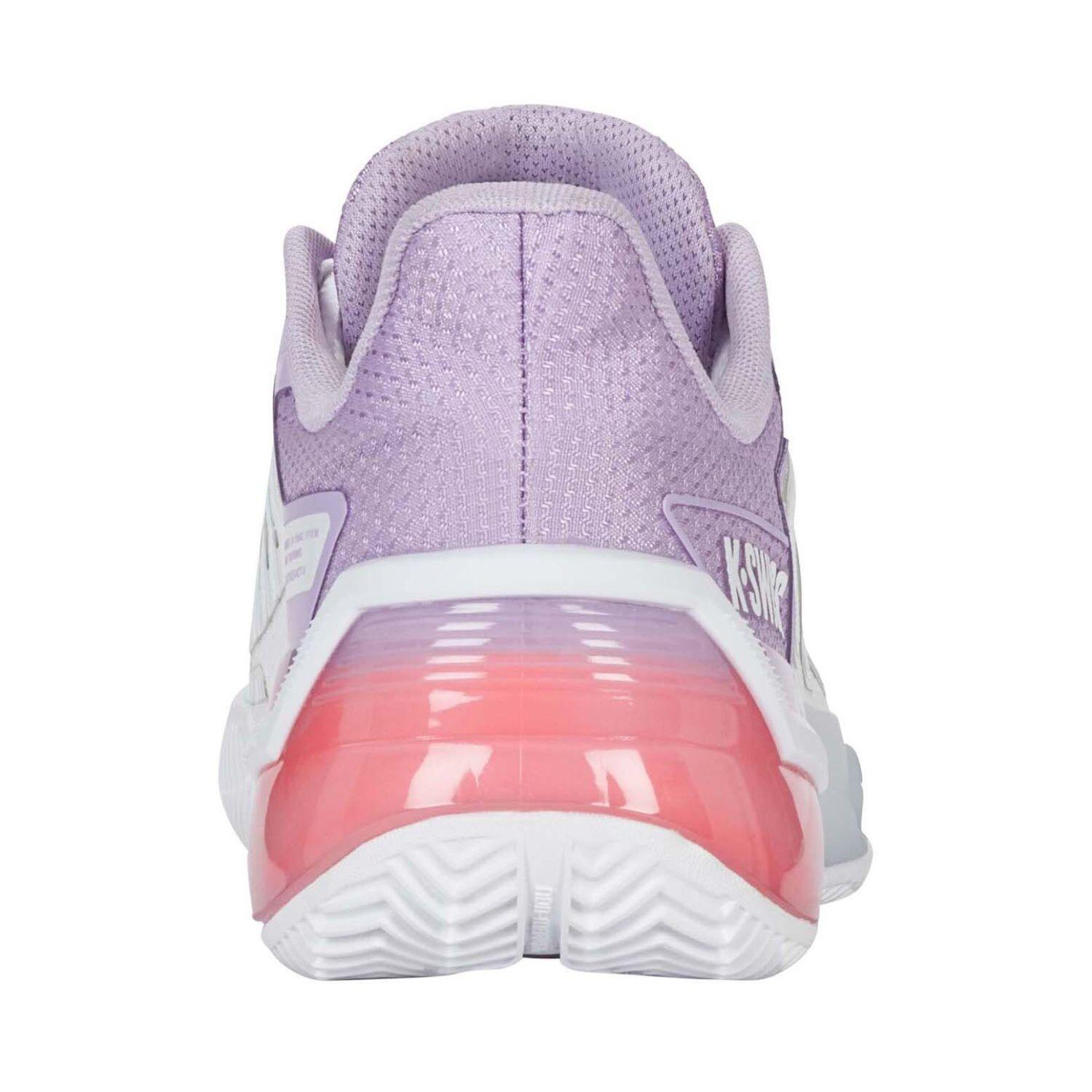 Kswiss Ultra Shot 4 Clay 94438182 Femmes Blanc Violet 5/7