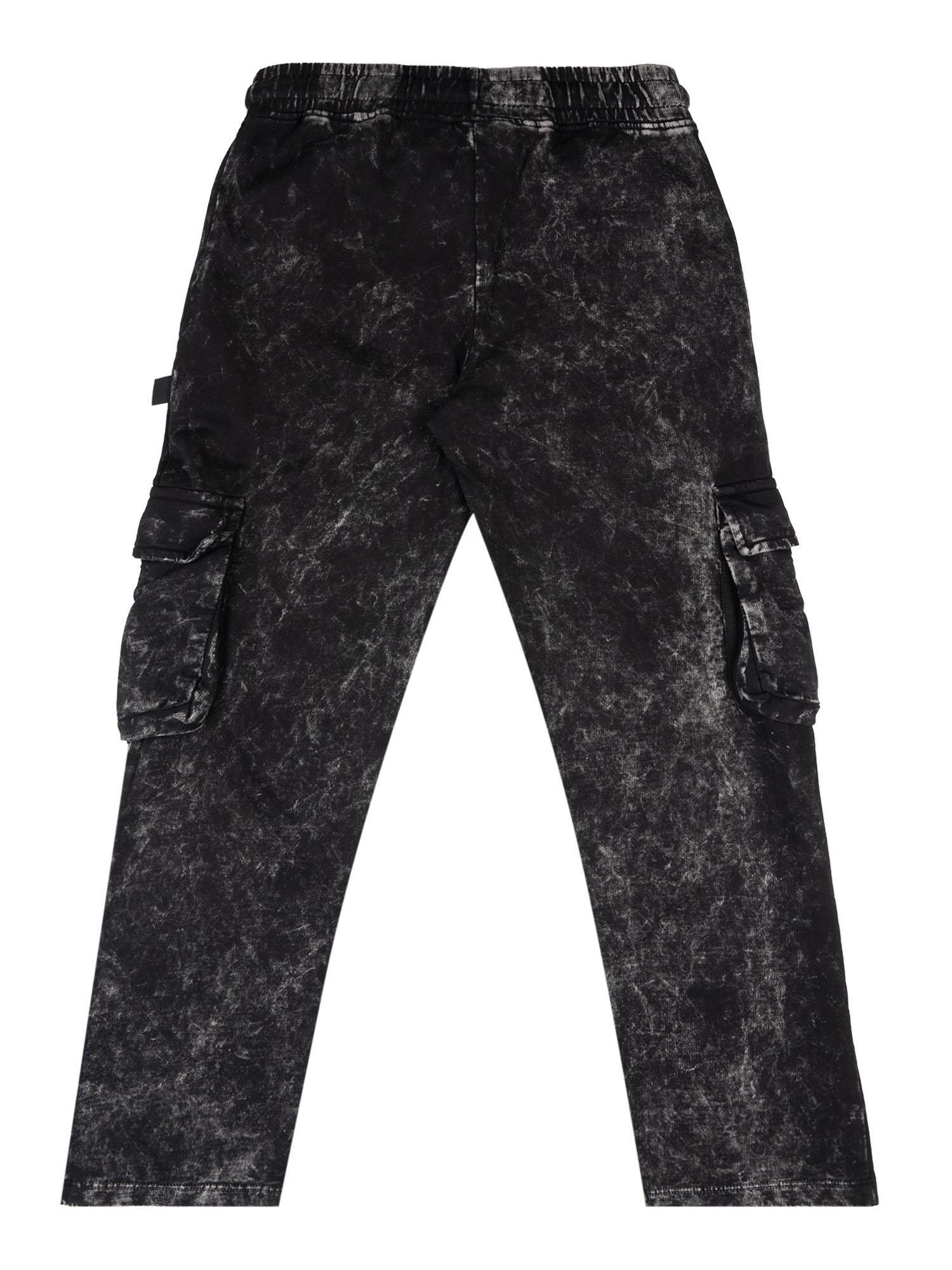 Pantalón de niña con grandes bolsillos efecto mármol "Gen Z" 2/2