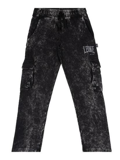 Pantalon fille avec grandes poches effet marbré "Gen Z