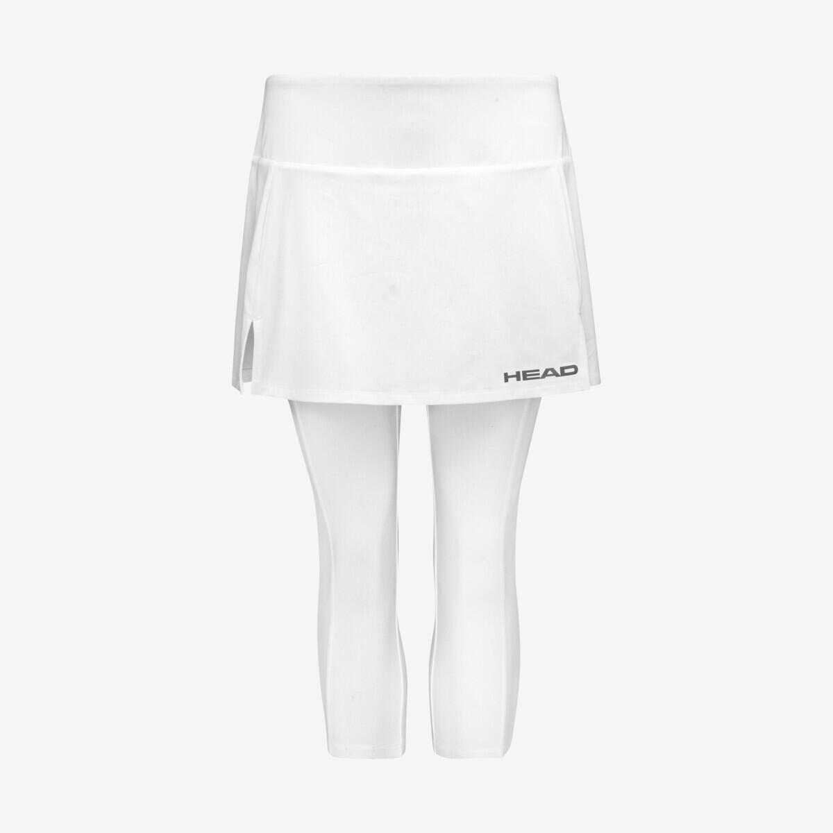 Head - Club 3/4 Tights Skort Women - Jupe Short - Blanc - 40 M - Decathlon