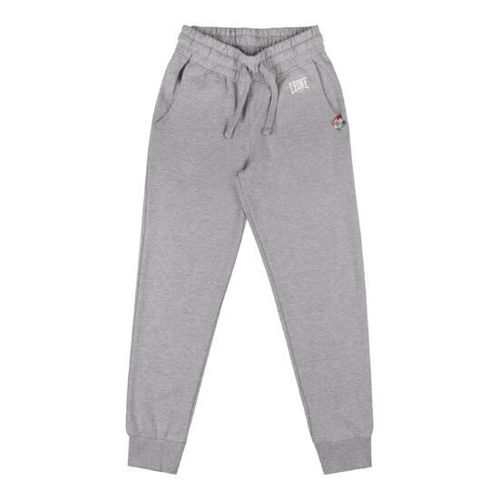 Spodnie dresowe z bawełna z sznurek regulacyjny na co dzień