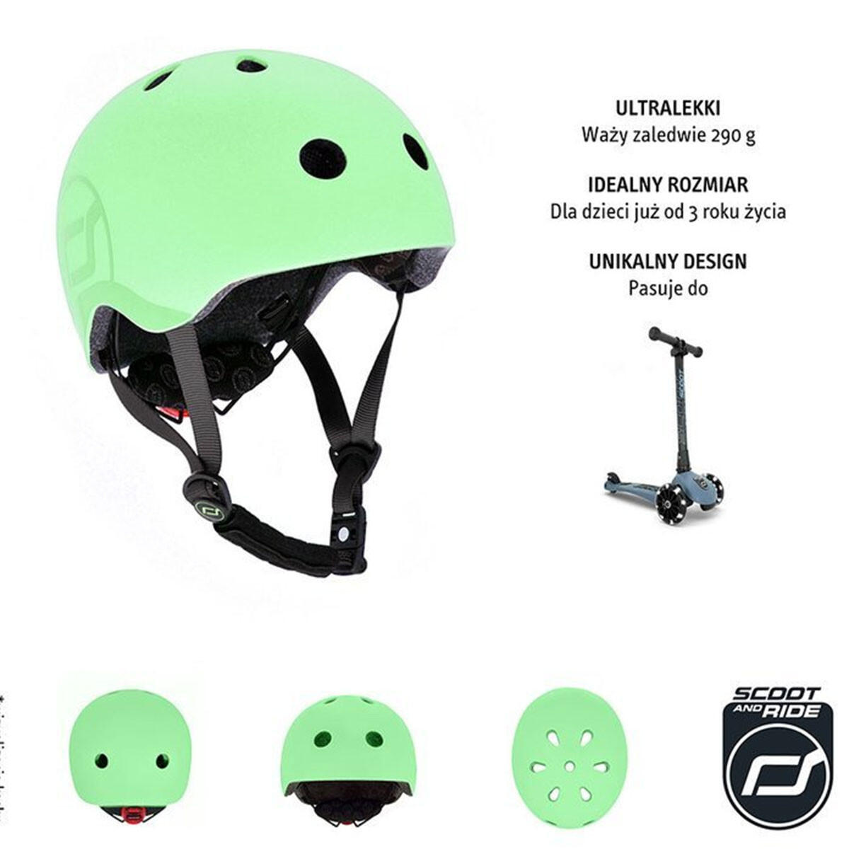 Trottinette  Casque  Kiwi 3/3