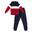 Fato de treino tricolor infantil de inverno "Varsity" com capuz