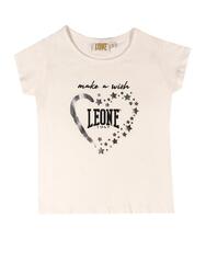 T-shirt manches courtes fille avec imprimé "Relaxed