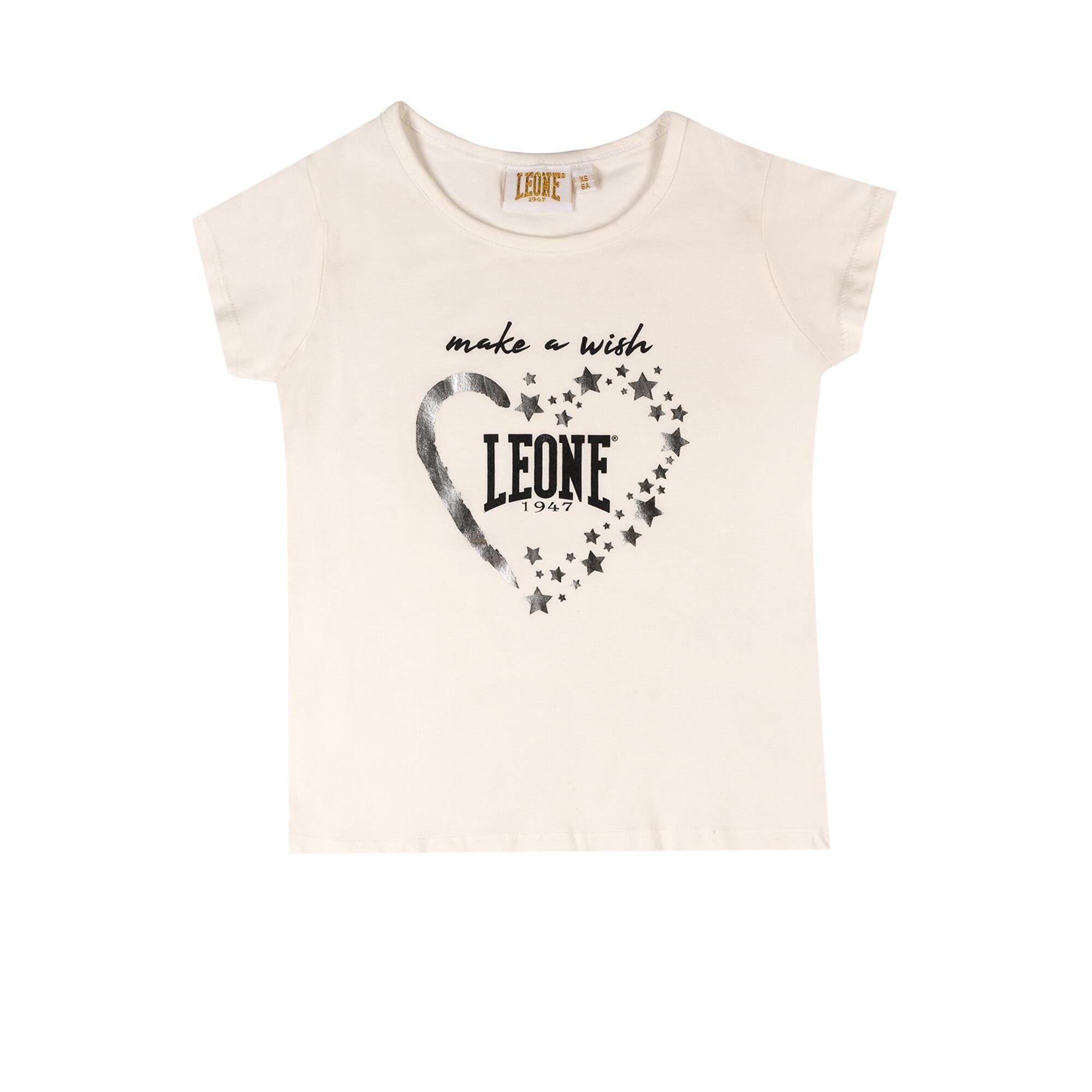 Leone 1947 Apparel - T-shirt Manches Courtes Fille Avec Imprimé "relaxed" - T-shirt Manches Courtes - Blanc - 12 À 14 Ans - Decathlon