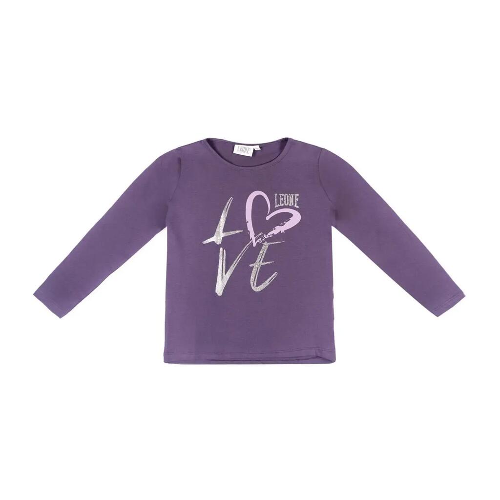 Girl t-shirt long sleeves Love