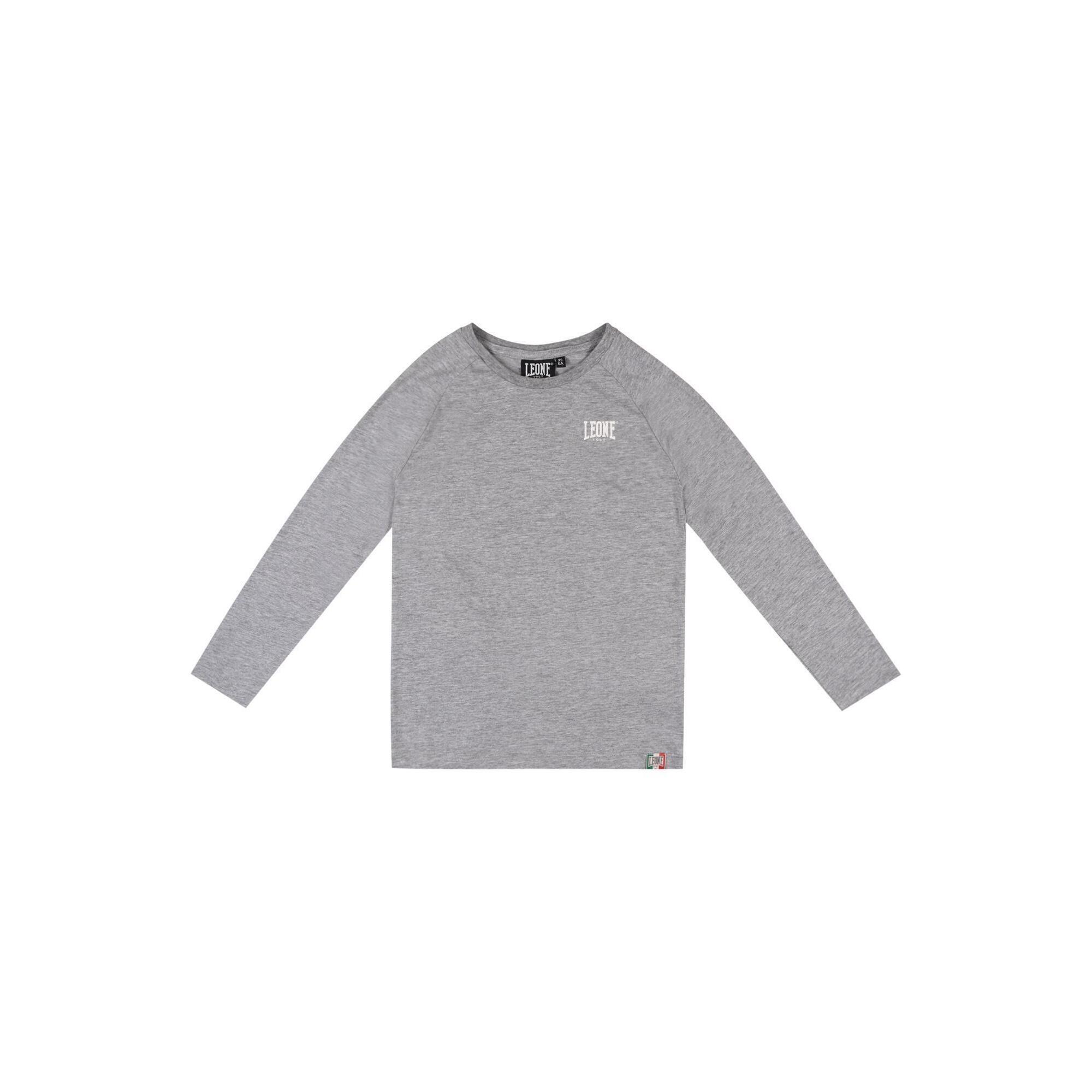 Leone 1947 Apparel - T-shirt Manches Longues Enfant "italie" - T-shirt Manches Courtes - Gris -  6 À 8 Ans - Decathlon