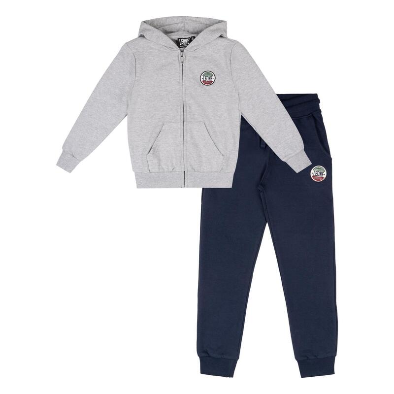 Survêtement d'hiver enfant avec capuche et zip "Italie"