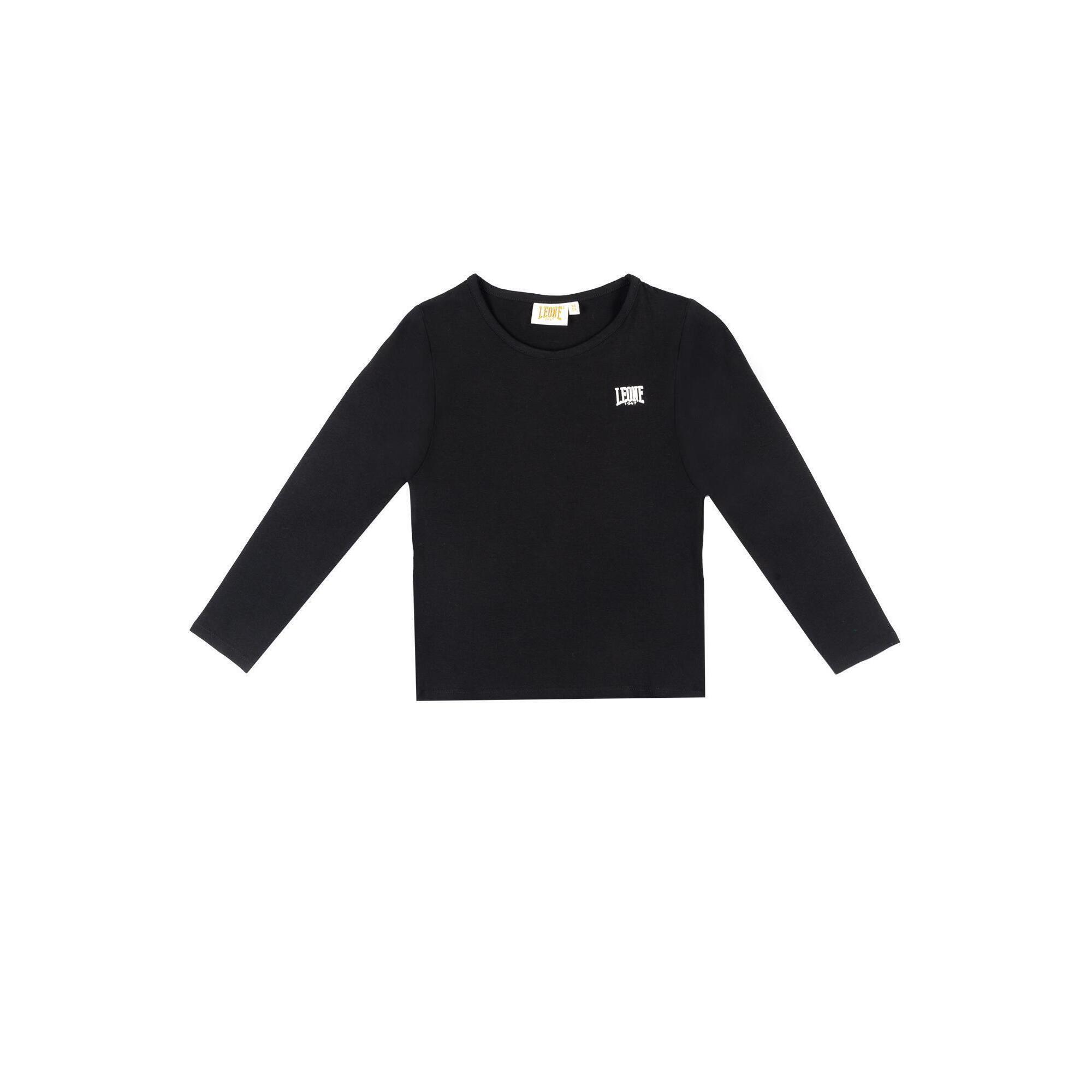 Leone 1947 Apparel - T-shirt Fille "décontracté" À Manches Longues - T-shirt Manches Courtes - Noir -  4 À 6 Ans - Decathlon