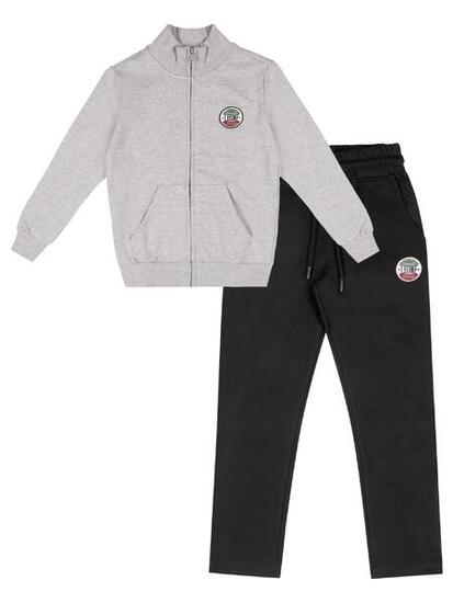 Tuta invernale da bambino con colletto e zip "Italy