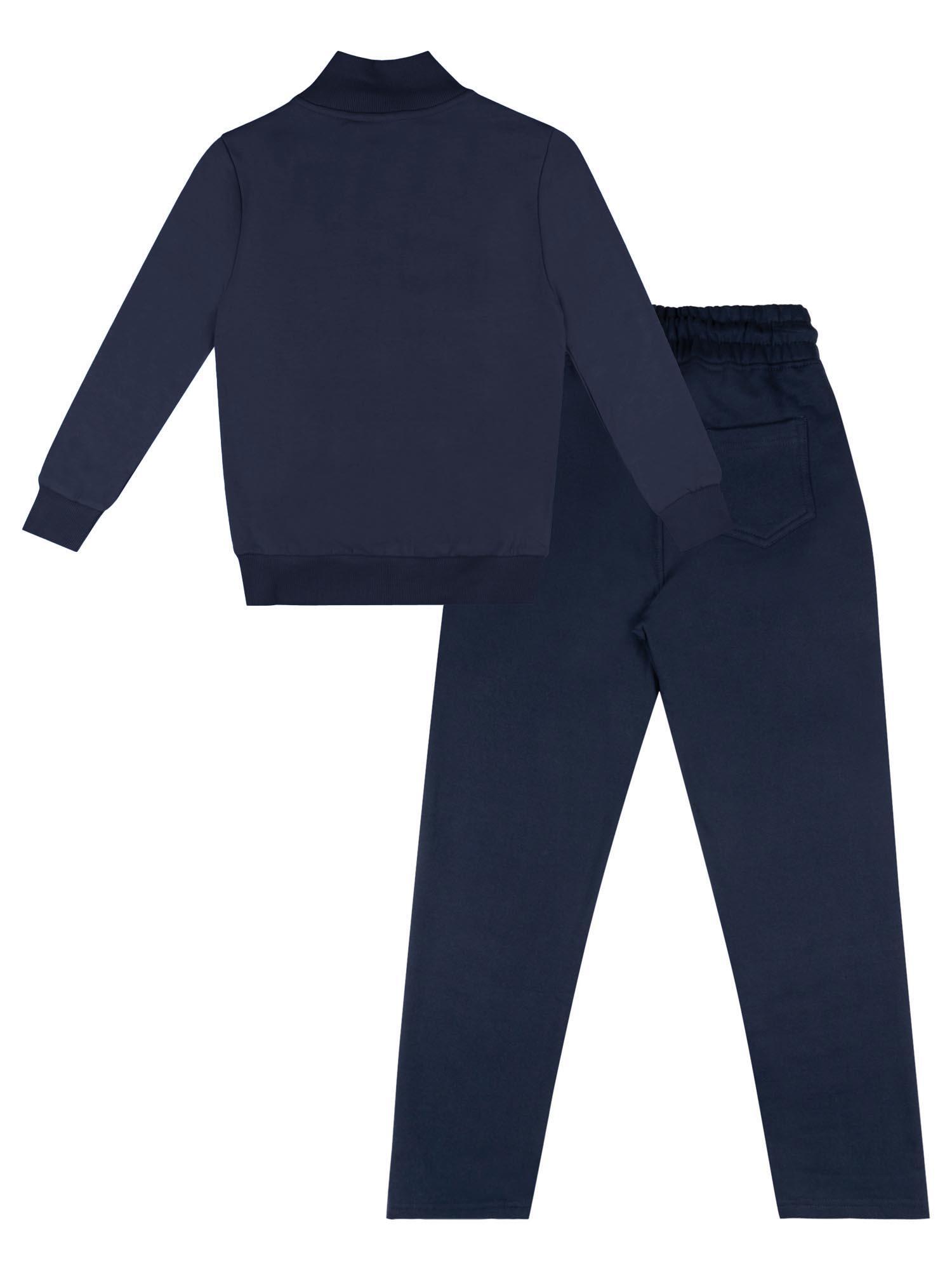 Tuta invernale da bambino con colletto e zip "Italy" 2/7