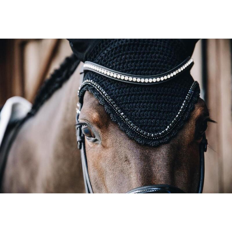 Kentucky Oornetje Long Stone & Pearl Zwart -
