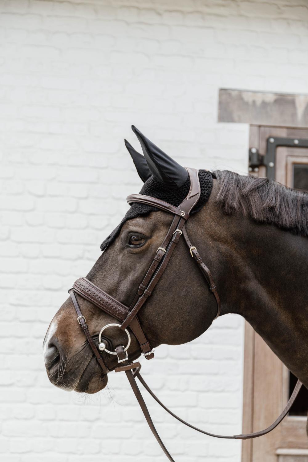 Bonnet anti-mouche Wellington wave noir 4/4