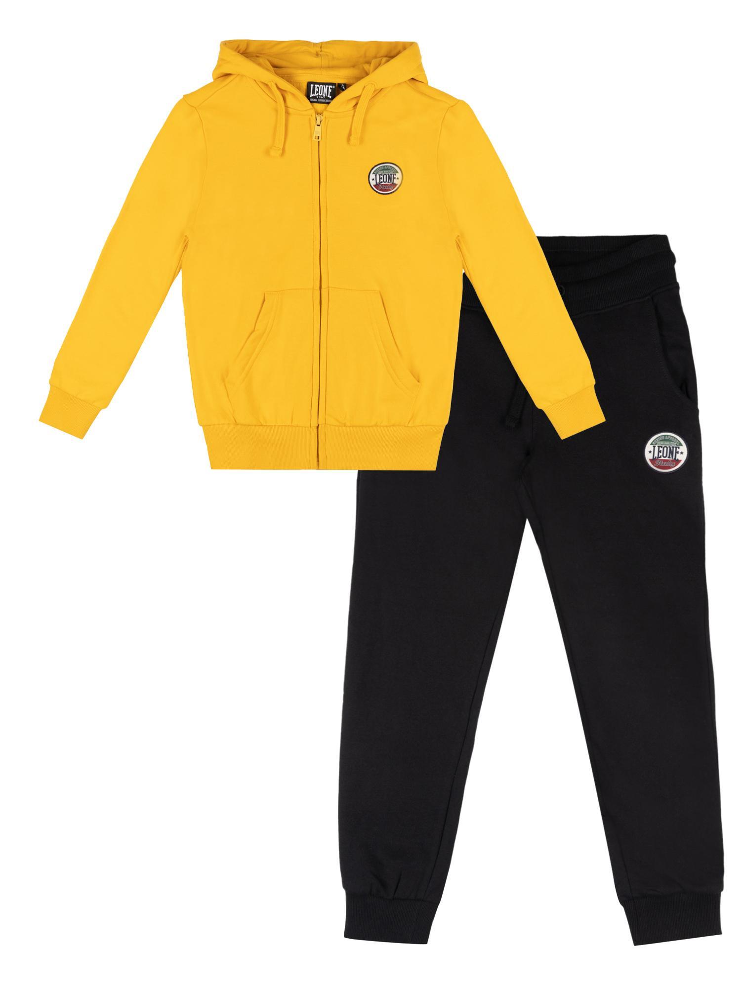 Chándal de invierno infantil con capucha y cremallera "Italia" 3/7