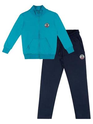 Tuta invernale da bambino con colletto e zip "Italy