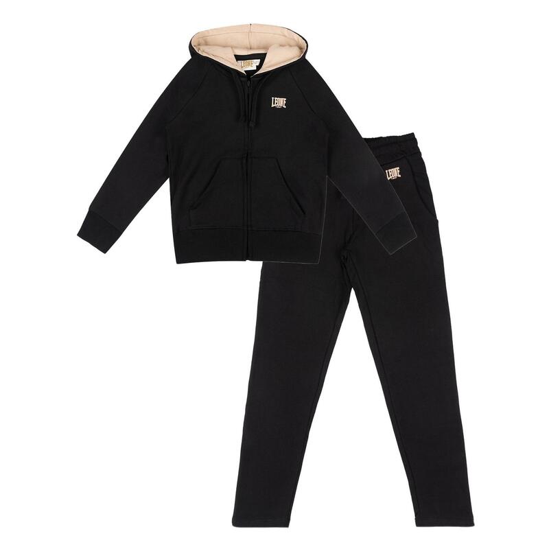 Survêtement d'hiver fille "Relaxed" avec capuche et zip