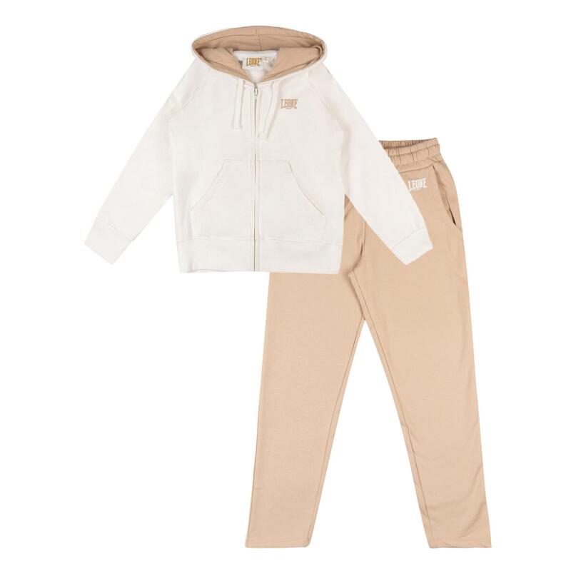 Survêtement d'hiver fille "Relaxed" avec capuche et zip