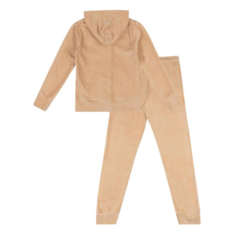 Survêtement d'hiver fille "Love" avec capuche et zip