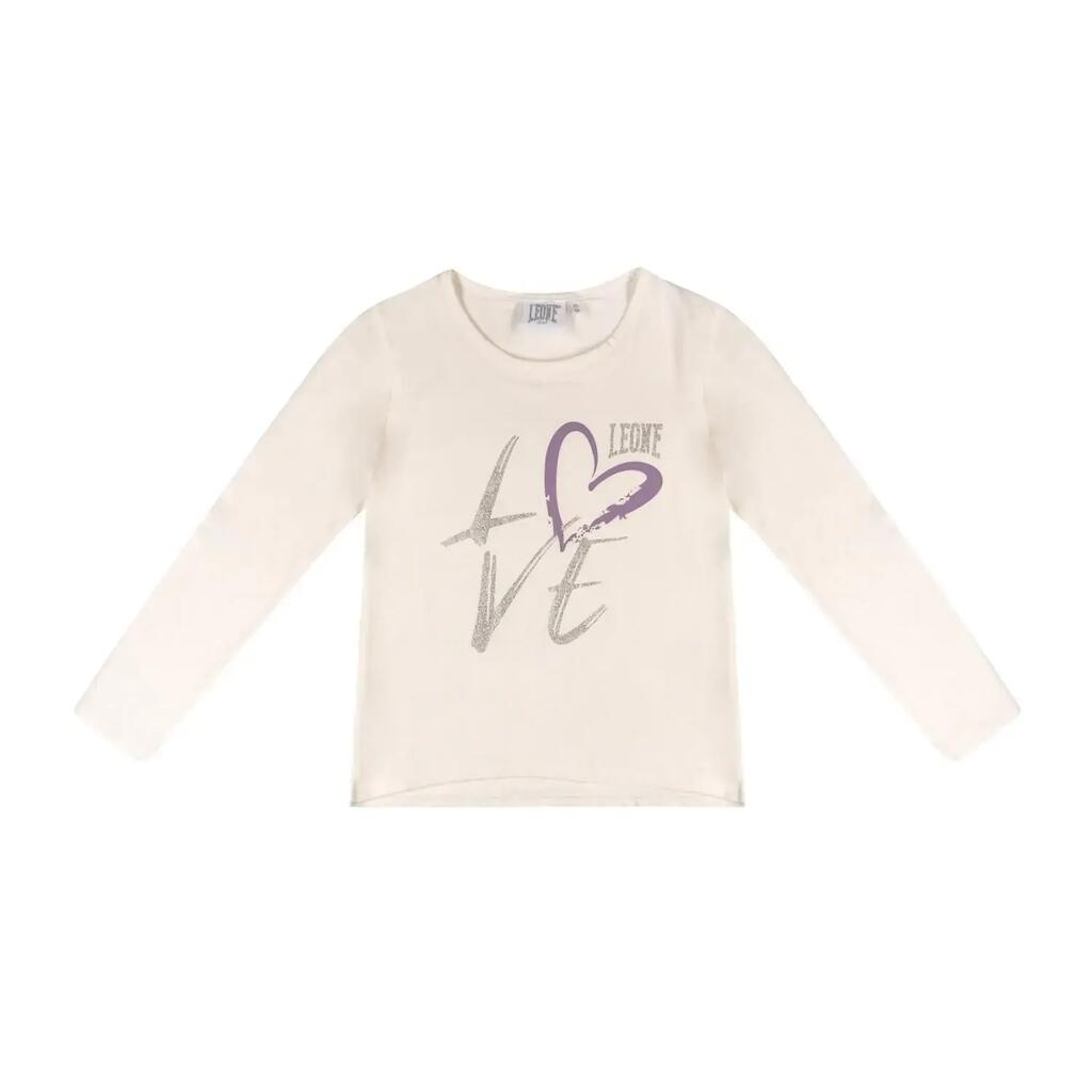 Girl t-shirt long sleeves Love