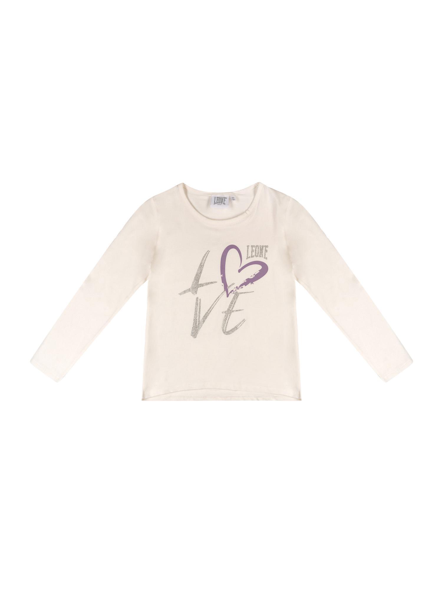 Tricou cu mânecă lungă „Love” pentru fete