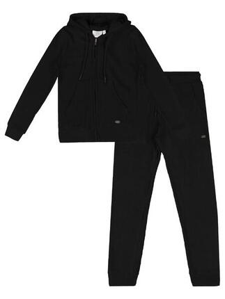 Survêtement d'hiver fille "Love" avec capuche et zip