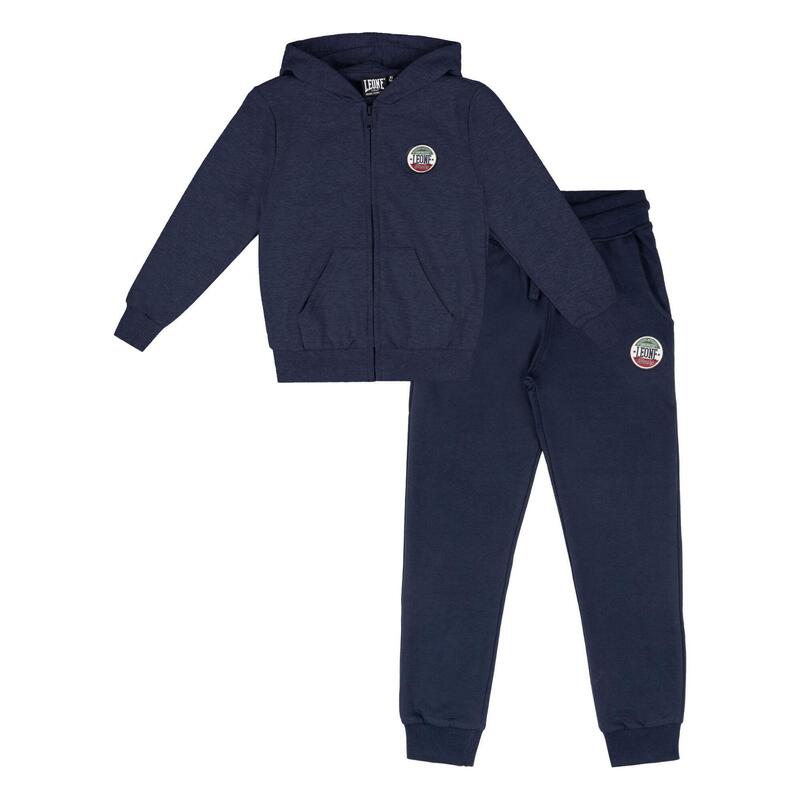 Survêtement d'hiver enfant avec capuche et zip "Italie"