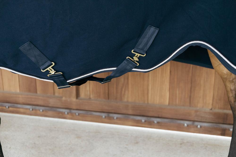 Zweetdeken vegan wool marine 125-5'9 4/7