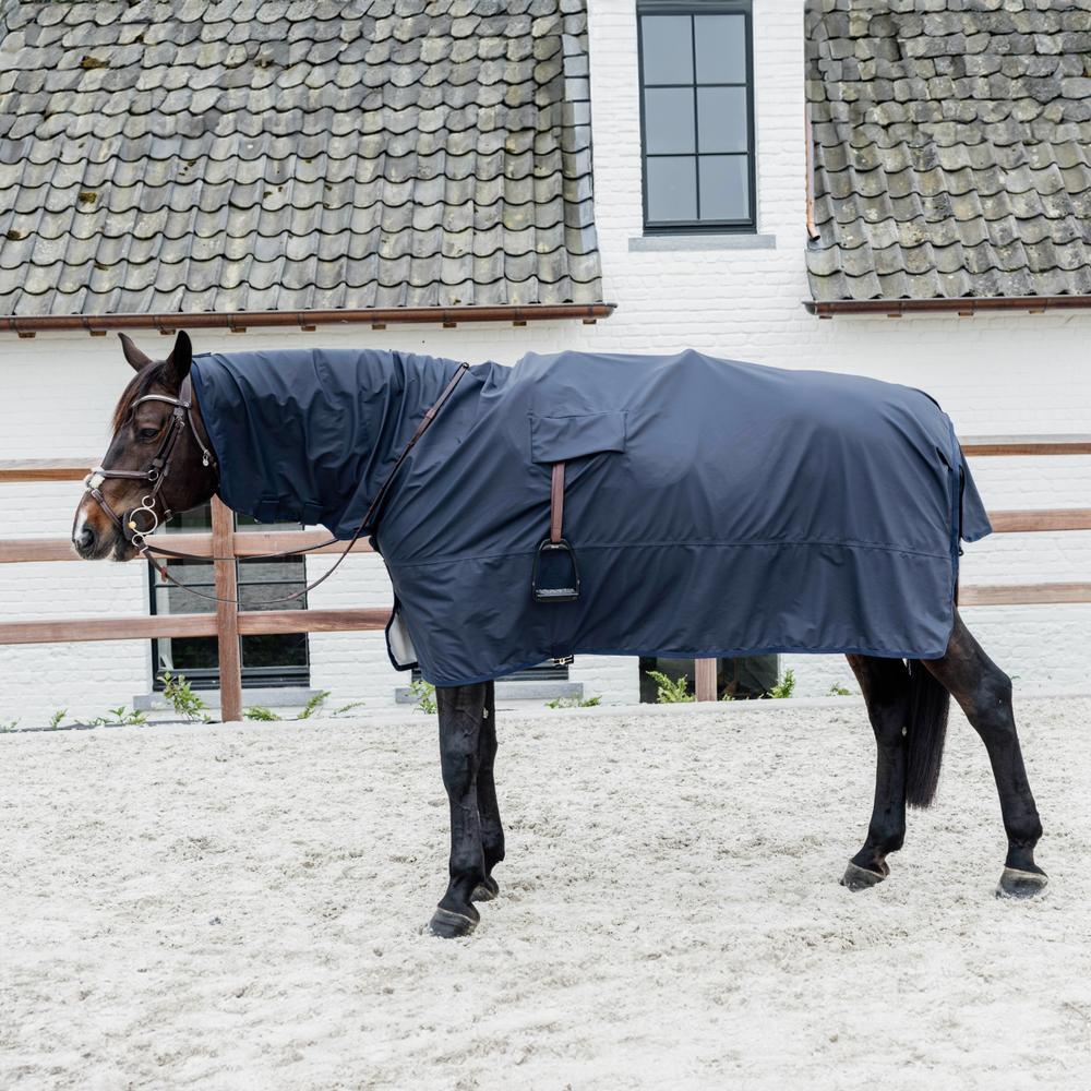 Coperta da paddock per cavalli con fori per staffe Kentucky Hurricane 5/6
