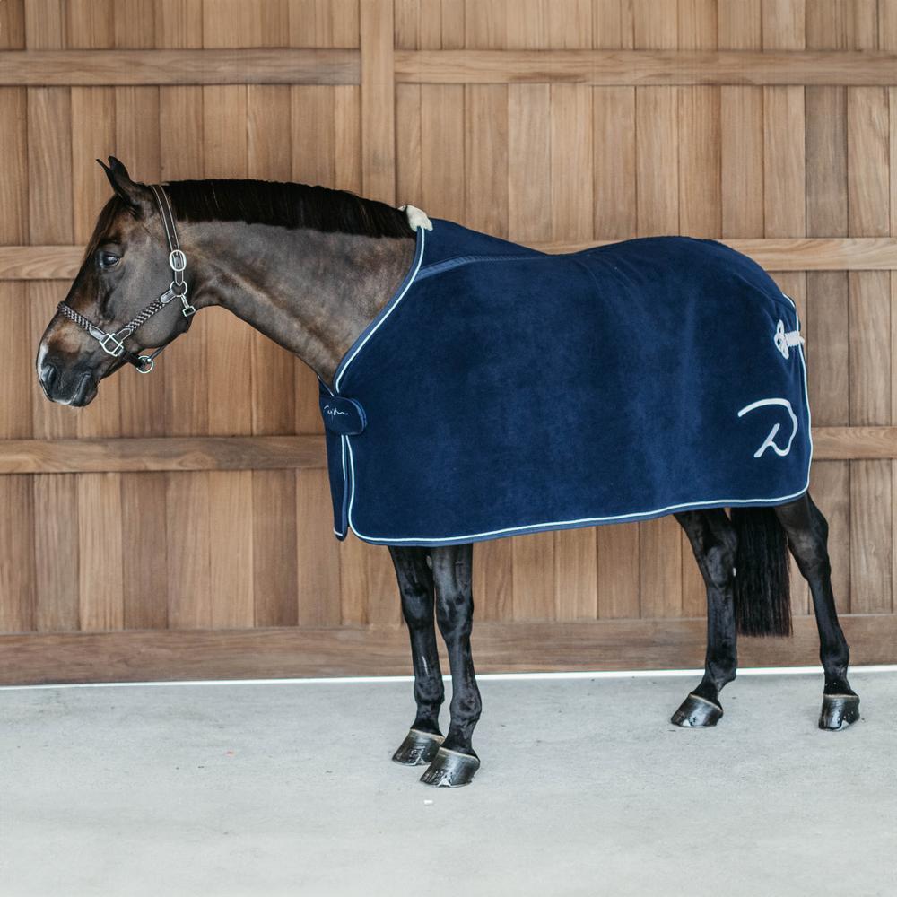 Deken Heavy Fleece Navy 130 Navy 130 cm 3/5