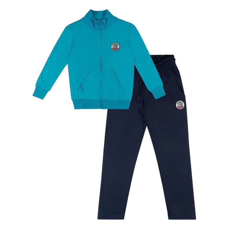 Survêtement d'hiver enfant avec col et zip "Italie"