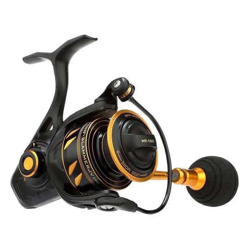Penn Slammer IV Spinnrolle (425 g – 4500 – 390 m/0,25 mm – 117 cm – 13,6 kg) 5/5