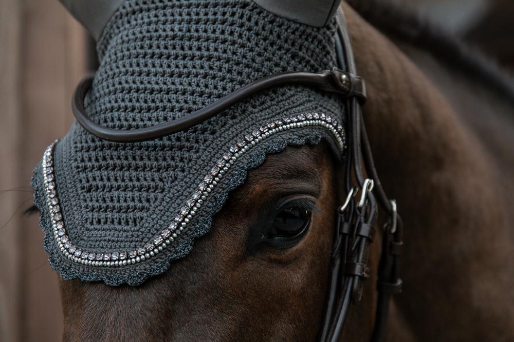 Oornetje Wellington stone & pearl soundless grijs 2/2