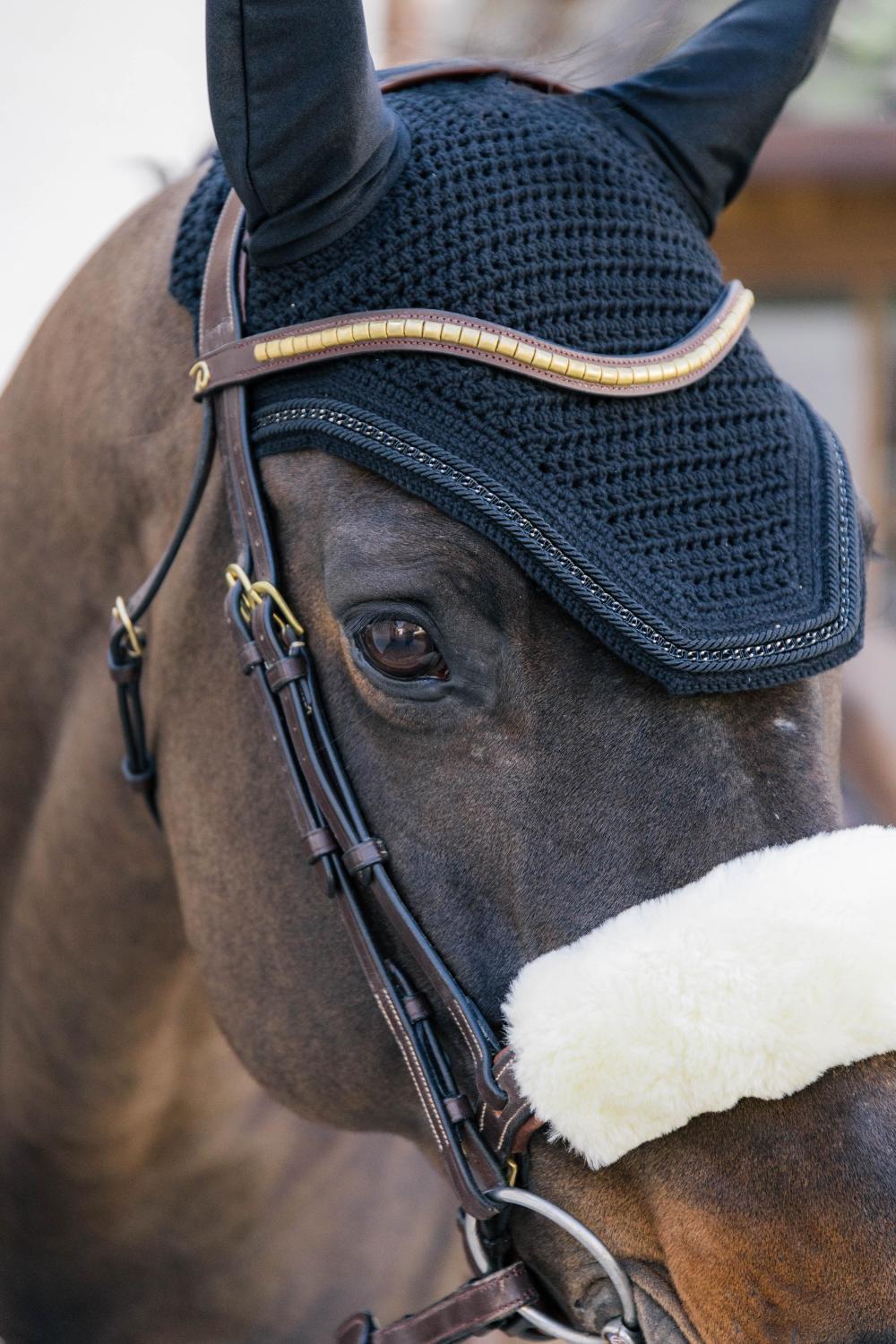Orejeras para caballo anti moscas Kentucky Wellington 3/3
