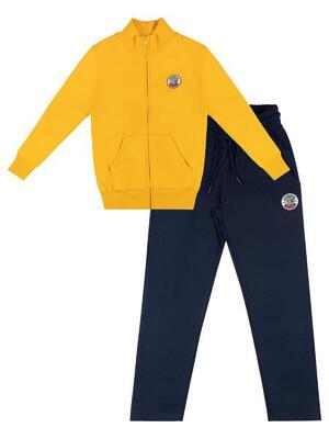 Tuta invernale da bambino con colletto e zip "Italy