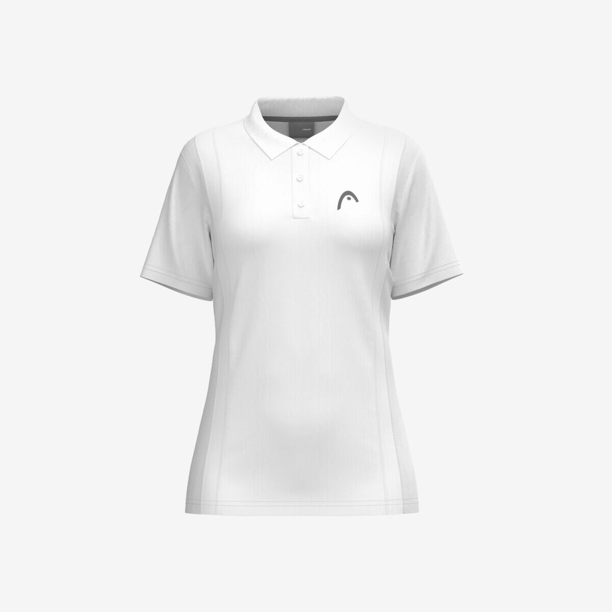 HEAD CLUB 25 TECH Polo Shirt Women, white 3/7