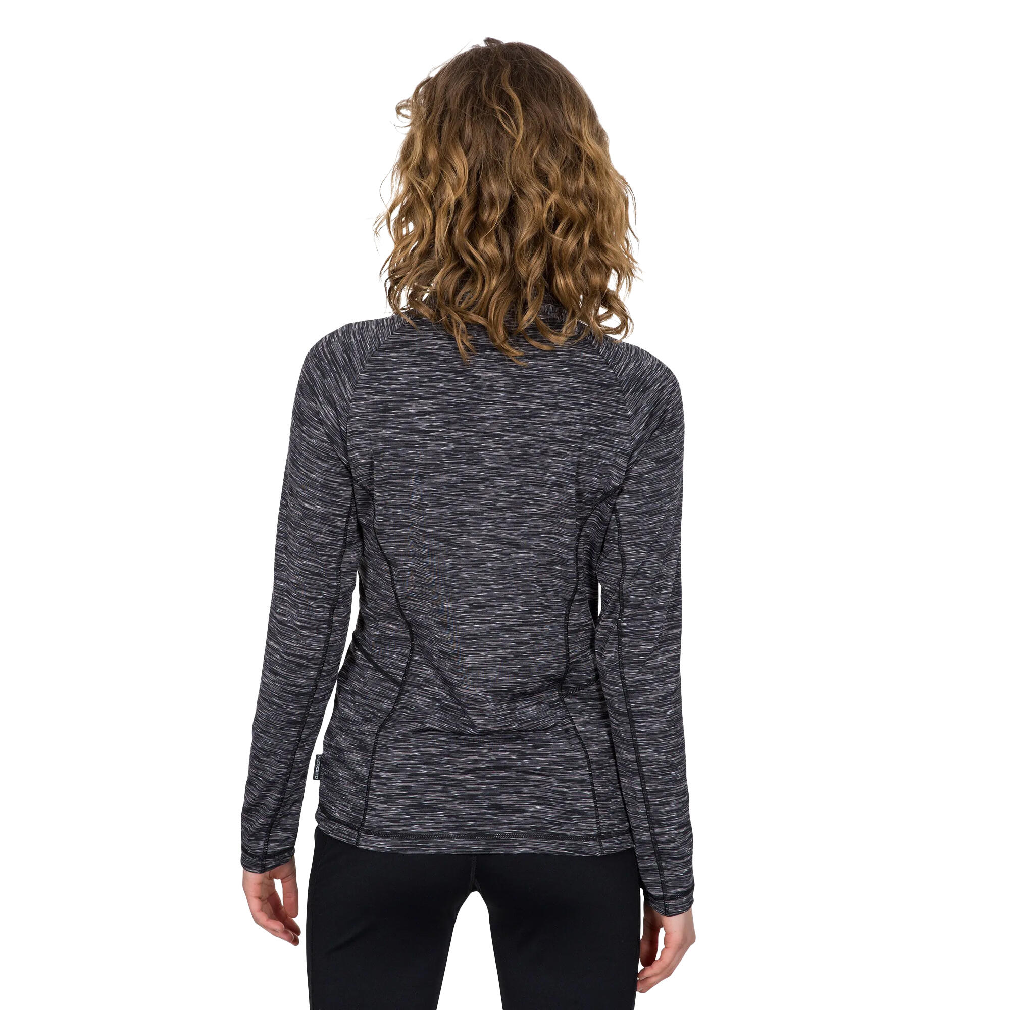 Haut Manches Longues EDITH Femme (Gris Foncé) 3/5