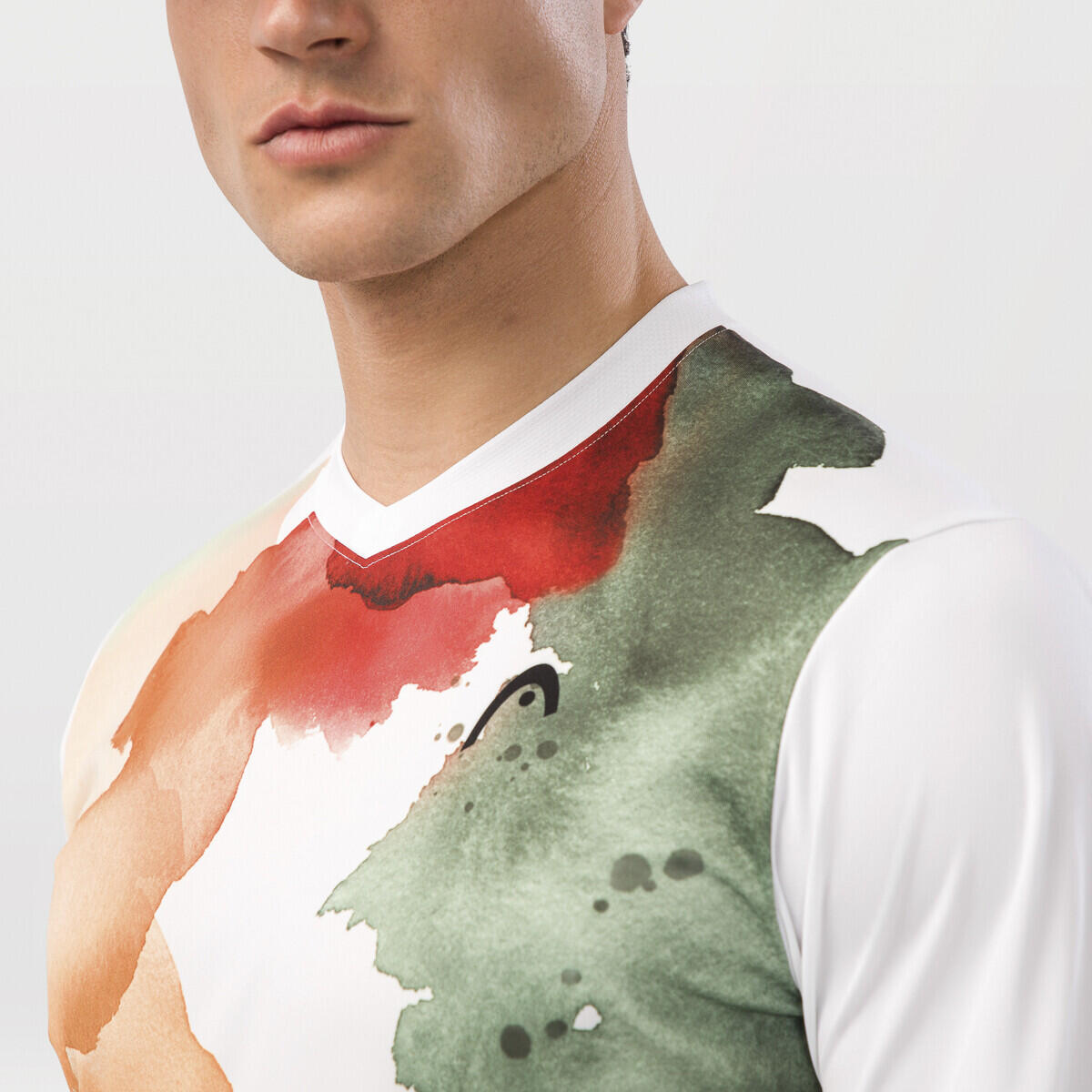 Camiseta Head Tospin Naranja Print 6/7