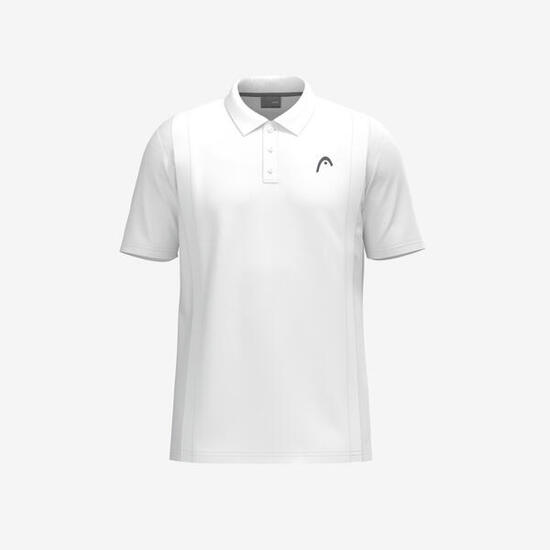 HEAD CLUB 25 TECH Polo Shirt Men, white