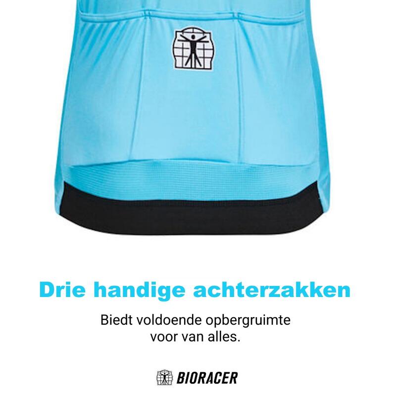 Maillot Cycliste pour Hommes - Bleu - Officiel Equipe Belgique (2023)