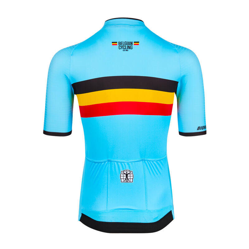 Maglia Ciclismo per Uomo - Azul - Official Team Belgium (2023) 2/7