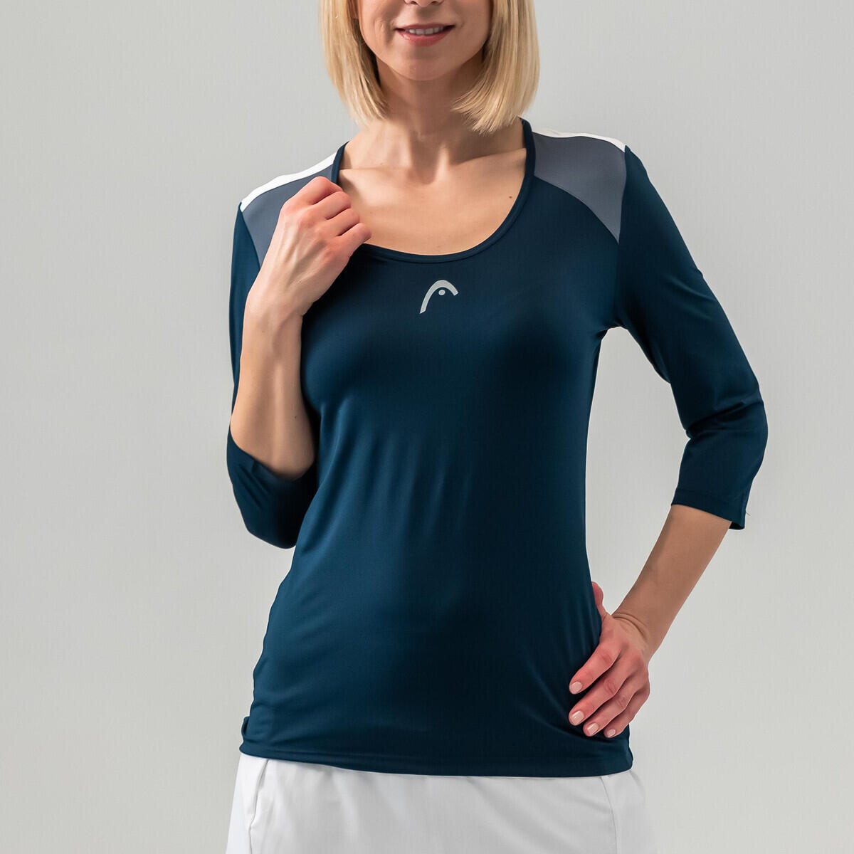 HEAD CLUB 22 Tech 3/4 Shirt W