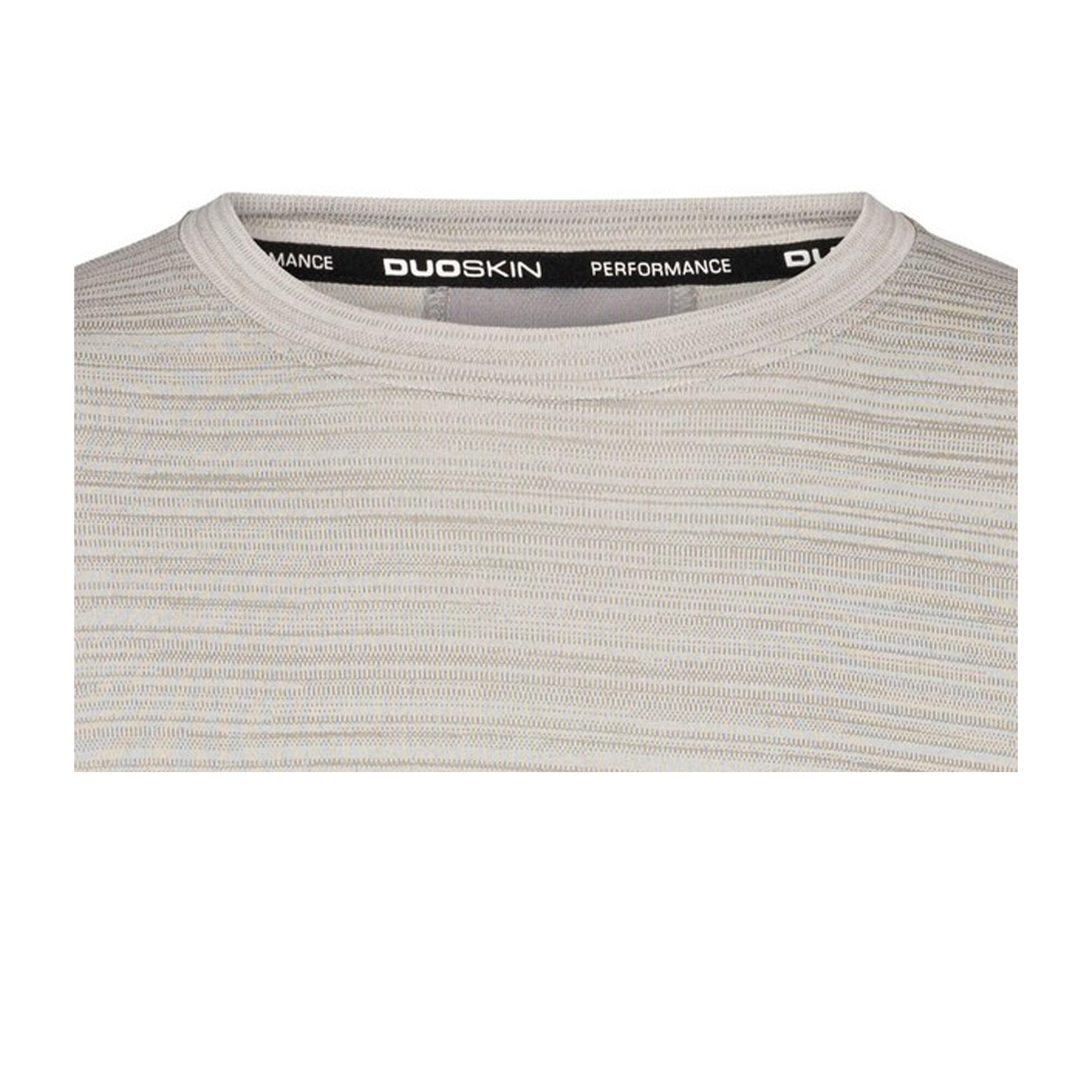 Jersey Nettil de Manga Larga Activo para Mujer Marga Platinada 3/5