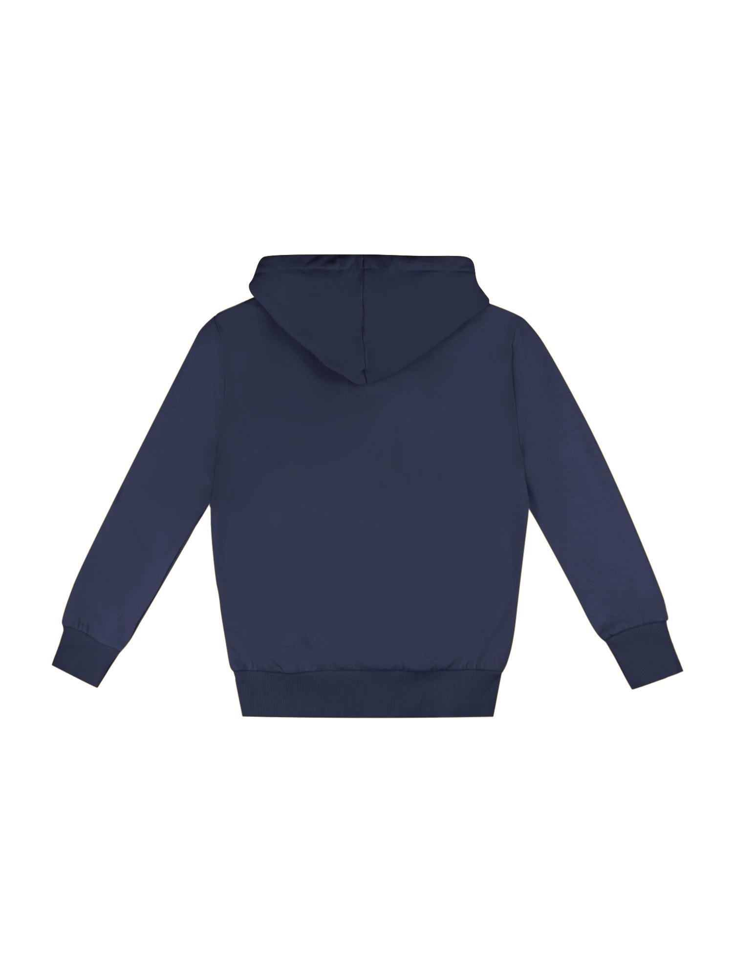 Felpa invernale da bambino con cappuccio e zip "Basic" 2/2