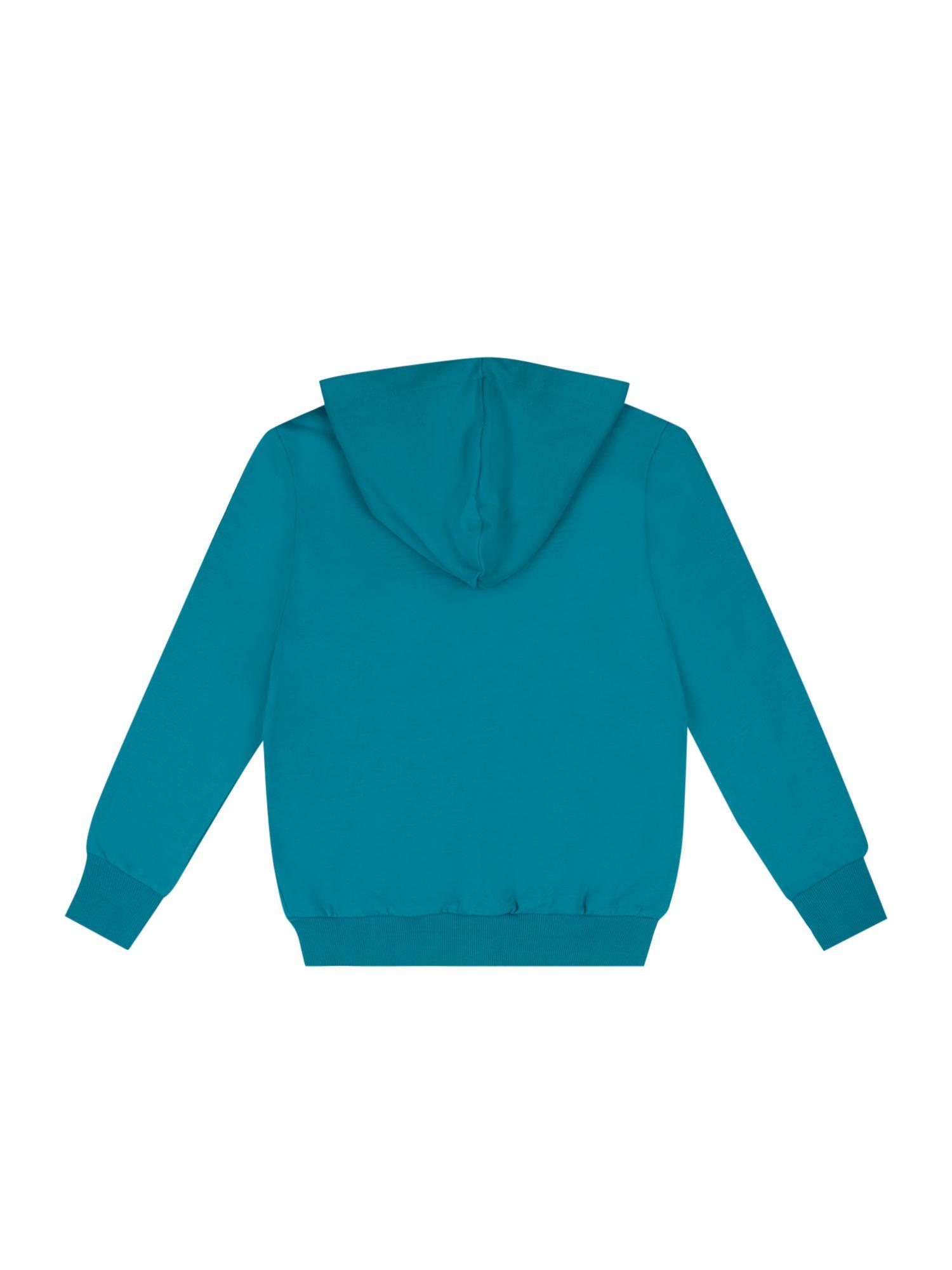 Kinder-Wintersweatshirt „Basic“ mit Kapuze und Reißverschluss 4/7