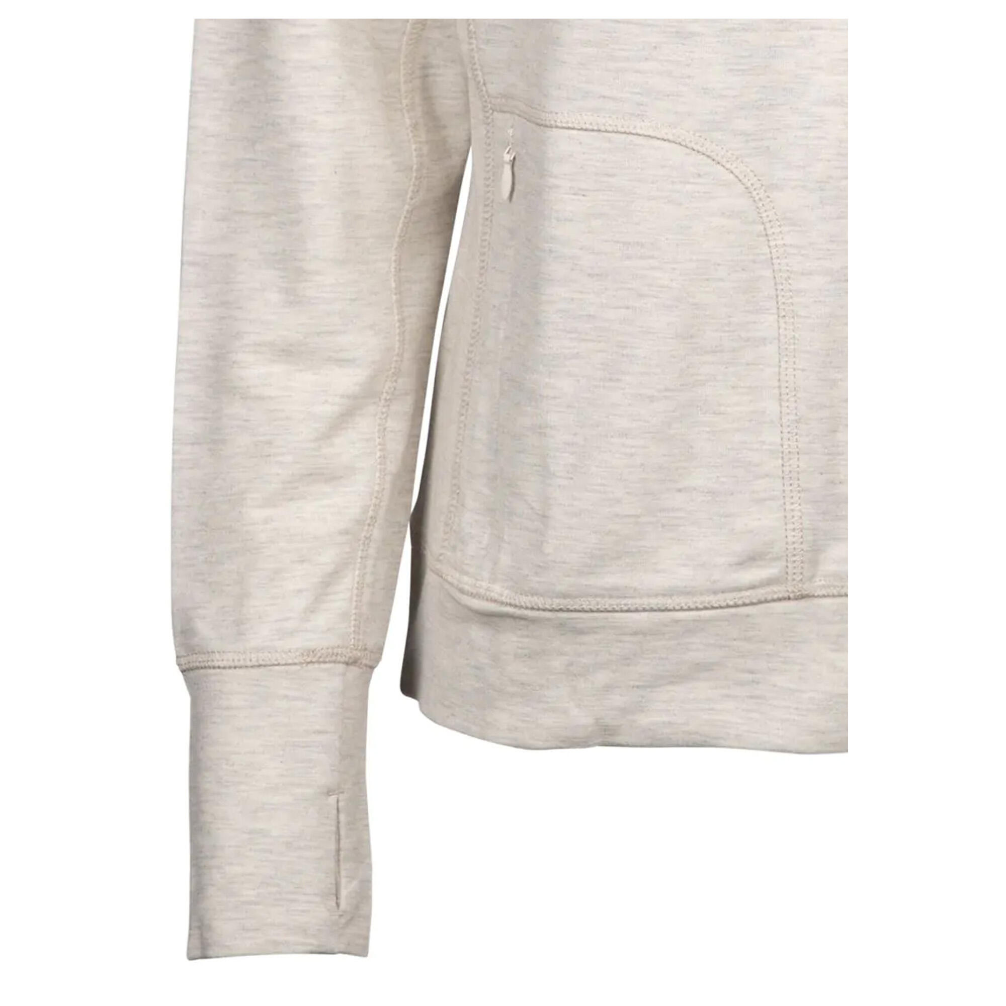 Sweat À Capuche ZIA Femme (Blanc Cassé Chiné) 4/5